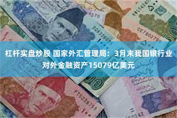 杠杆实盘炒股 国家外汇管理局：3月末我国银行业对外金融资产15079亿美元